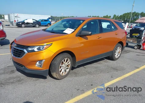 2019 Chevrolet Equinox Ls из США, поврежденный, VIN 2GNAXHEV2K6238470